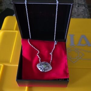 RockLove Marvel Infinity Saga Dr. Strange Eye of Agamotto Pure Silver Necklace